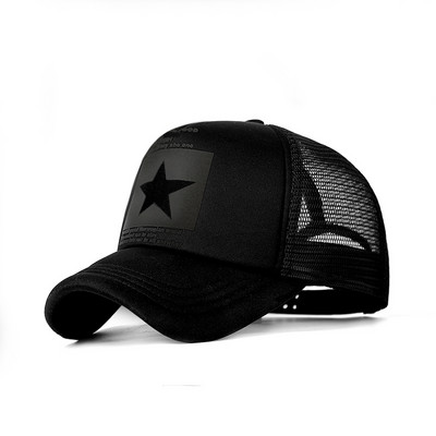 CANCHANGE Uus mood kirjaga pesapallimüts Naiste meeste hingav hip-hop mütsid suvised vabaaja võrkkübarad Unisex Snapback mütsid