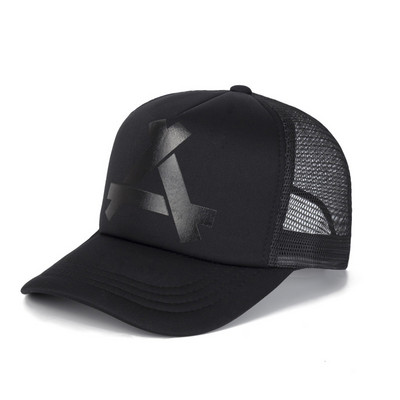 CANCHANGE Uus mood kirjaga pesapallimüts Naiste meeste hingav hip-hop mütsid suvised vabaaja võrkkübarad Unisex Snapback mütsid
