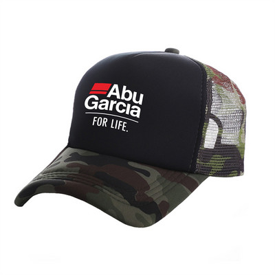 Abu Garcia Kamiondžija Kapa za muškarce Cool Abu Garcia Ribarski šešir Baseball Cap Cool Ljeto Unisex Mesh Net Caps MZ-018