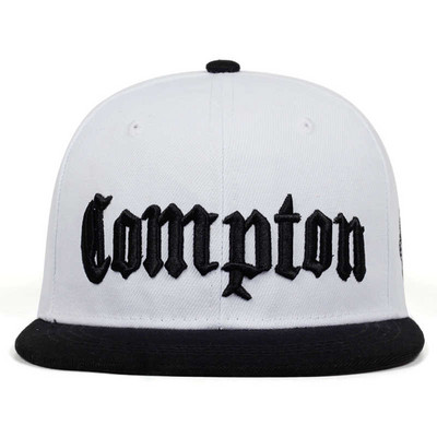 2019. aasta uus COMPTONi tikandid Pesapallimüts Hip Hop Snapback mütsid lamedad mood spordimüts Unisexile Reguleeritavad isamütsid