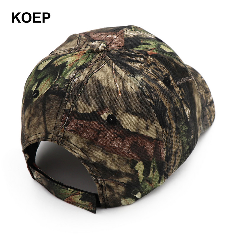 KOEP 2021 uus õues džunglipüügi pesapallimüts mees kamuflaaž jahimüts kaskett tamme kaamo Snapback isa mütsid KBMO5