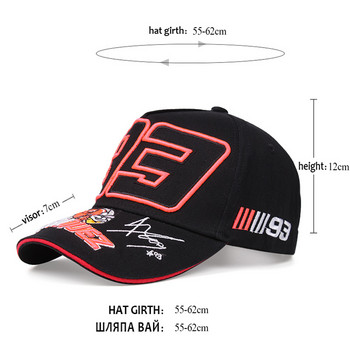 2022 Нови мъжки шапки Вталена шапка за слънце Бродирана бейзболна шапка Спортна шапка на открито F1 на едро