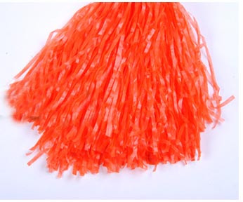 1-osaline plastikust cheerleader Pom ppom Girl Cheer tankimise rekvisiidid Cheerleading pompon pompoonid pleekimata plastist kätelilled