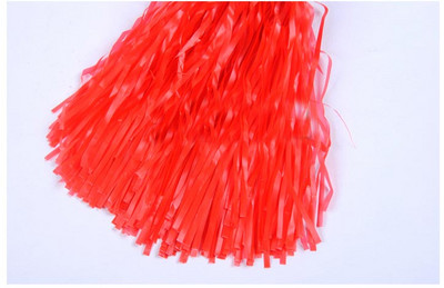 1-osaline plastikust cheerleader Pom ppom Girl Cheer tankimise rekvisiidid Cheerleading pompon pompoonid pleekimata plastist kätelilled