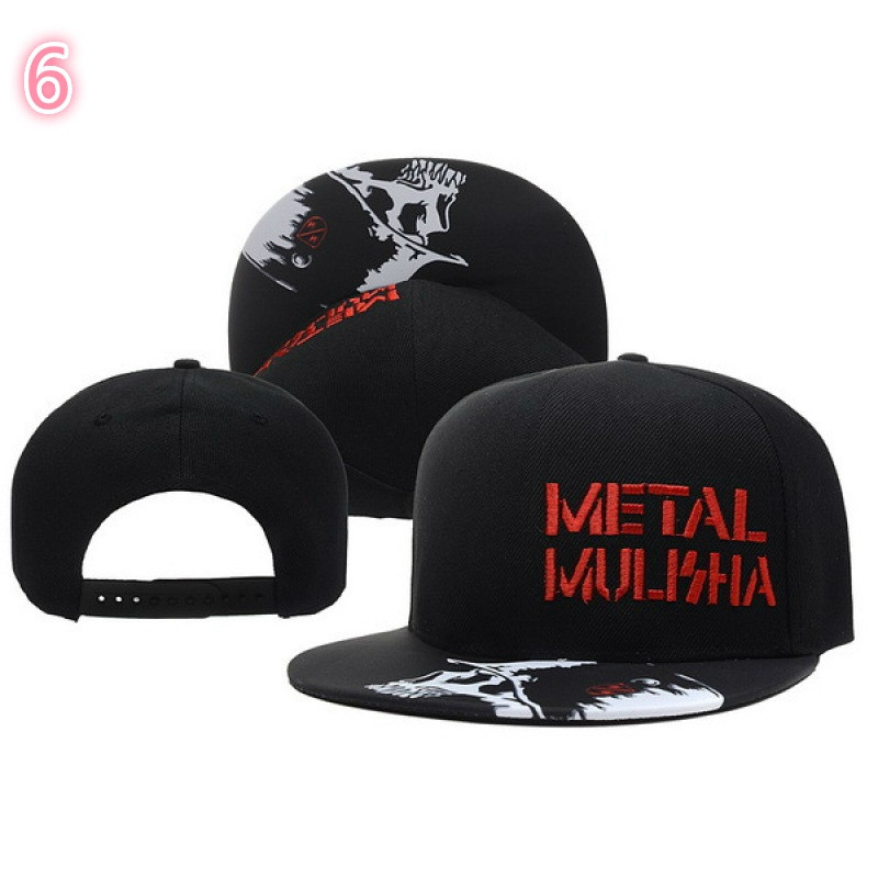 Μόδα Κέντημα Κρανίο Ανδρικό καπέλο μπέιζμπολ Γυναικείο καπέλο snapback με επίπεδο γείσο Αθλητικό καπέλο χιπ χοπ