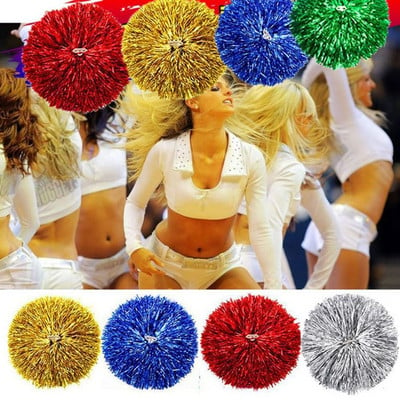 handle Dress Costume Fancy Cheerleading Cheering Ball Club Sport Supplies Dance Party Decorator Cheerleader Pom Poms