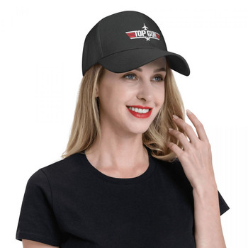 Fashion Unisex Maverick Film Top Gun Καπέλο μπέιζμπολ για ενήλικες Ρυθμιζόμενο καπέλο μπαμπάς για άνδρες Γυναικεία Αθλητικά καπέλα Snapback Καλοκαιρινά καπέλα