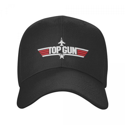 Fashion Unisex Maverick Film Top Gun Καπέλο μπέιζμπολ για ενήλικες Ρυθμιζόμενο καπέλο μπαμπάς για άνδρες Γυναικεία Αθλητικά καπέλα Snapback Καλοκαιρινά καπέλα