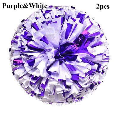 2 tk 23 cm mäng Pom Poms Odavad praktilised lapsed ergutuspallid, spordimatš Vokaaltantsupeo kontserdi sisustaja