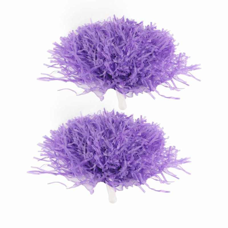 8 krāsas 2gab Pompons Cheer Pom Ball Karsējmeitene Pom Poms Squad Cheer Sporta ballīte Deju dekorators Kluba sporta piederumi