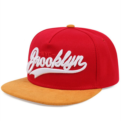 Zīmols FASTBALL CAP BROOKLYN Izšūšana hip hop snapback cepure vīriešiem sievietēm pieaugušajiem āra ikdienas saules beisbola cepures