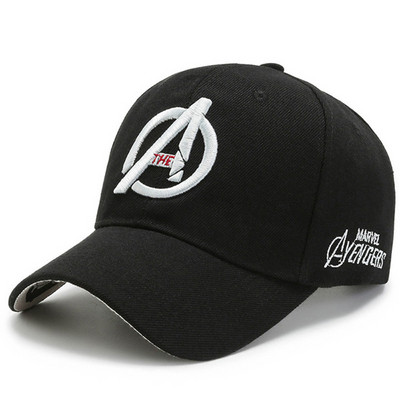 Disney őszi New Avengers Baseball sapka pamut hímzés Snapback állítható férfi női kalapok Egyszerű divat kültéri napkalap