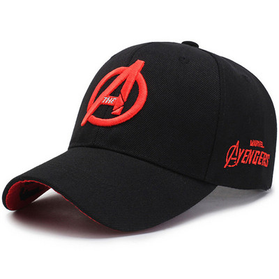 Disney őszi New Avengers Baseball sapka pamut hímzés Snapback állítható férfi női kalapok Egyszerű divat kültéri napkalap