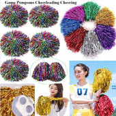 Väljamõeldud kahe auguga käepide Klubi sporditarbed Cheerleader pompoonid Cheerleading ergutuspalli tantsupeo sisustaja