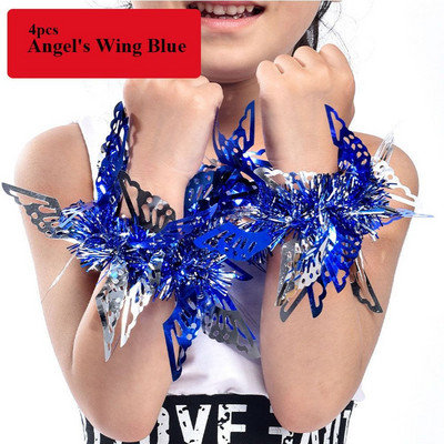 Divatos dupla lyukú fogantyú Club Sport kellékek pompomlány szurkoló labdás táncparti dekorátor mazsorett pomponok