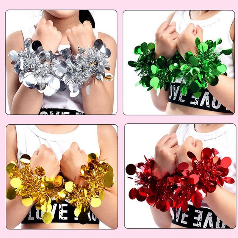 Divatos dupla lyukú fogantyú Club Sport kellékek pompomlány szurkoló labdás táncparti dekorátor mazsorett pomponok