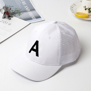 Nyári ősz Gyerek fiú Rajzfilm Levél Hímzett Baseabll Sapkák Gyermek Lányok Szabadtéri Szabadidő Hálós Sport sapka Fejfedők