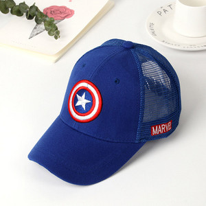 Nyári ősz Gyerek fiú Rajzfilm Levél Hímzett Baseabll Sapkák Gyermek Lányok Szabadtéri Szabadidő Hálós Sport sapka Fejfedők