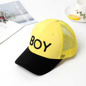 Nyári ősz Gyerek fiú Rajzfilm Levél Hímzett Baseabll Sapkák Gyermek Lányok Szabadtéri Szabadidő Hálós Sport sapka Fejfedők