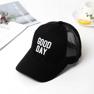 Nyári ősz Gyerek fiú Rajzfilm Levél Hímzett Baseabll Sapkák Gyermek Lányok Szabadtéri Szabadidő Hálós Sport sapka Fejfedők