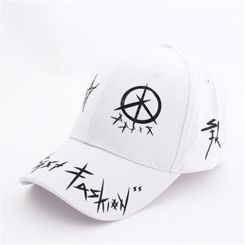 Προσαρμοσμένα Graffiti Snapback Καπέλα μπέιζμπολ Μαύρο και άσπρο συνονθύλευμα Ανδρικά Γυναικεία Καπέλο χιπ χοπ μόδας Casual καπέλο