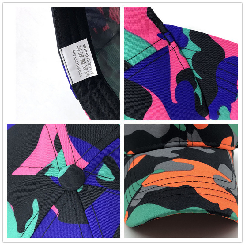 Suvine Camo pesapallimütsi meeste naiste taktikaline kamuflaaž Snapback kalapüügi hingav müts Kvaliteetne tuulekindel päikesemüts