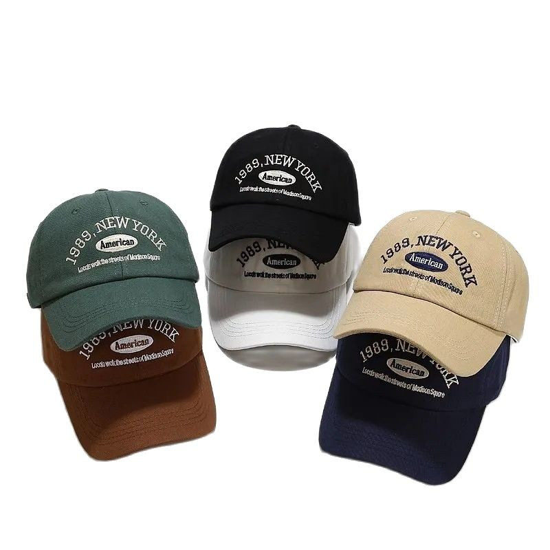 Ανδρικό καπέλο μπέιζμπολ Κεντημένο γράμμα C Καπέλα Καλοκαίρι Φθινόπωρο Γυναικείο Ρυθμιζόμενο βαμβακερό καπέλο