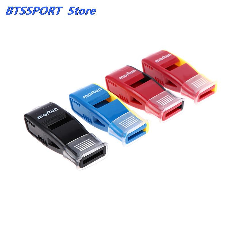 Sport nagy hangú síp Mag nélküli műanyag síp Professzionális futball kosárlabda játékvezetői síp kültéri sport játékvezetői síp