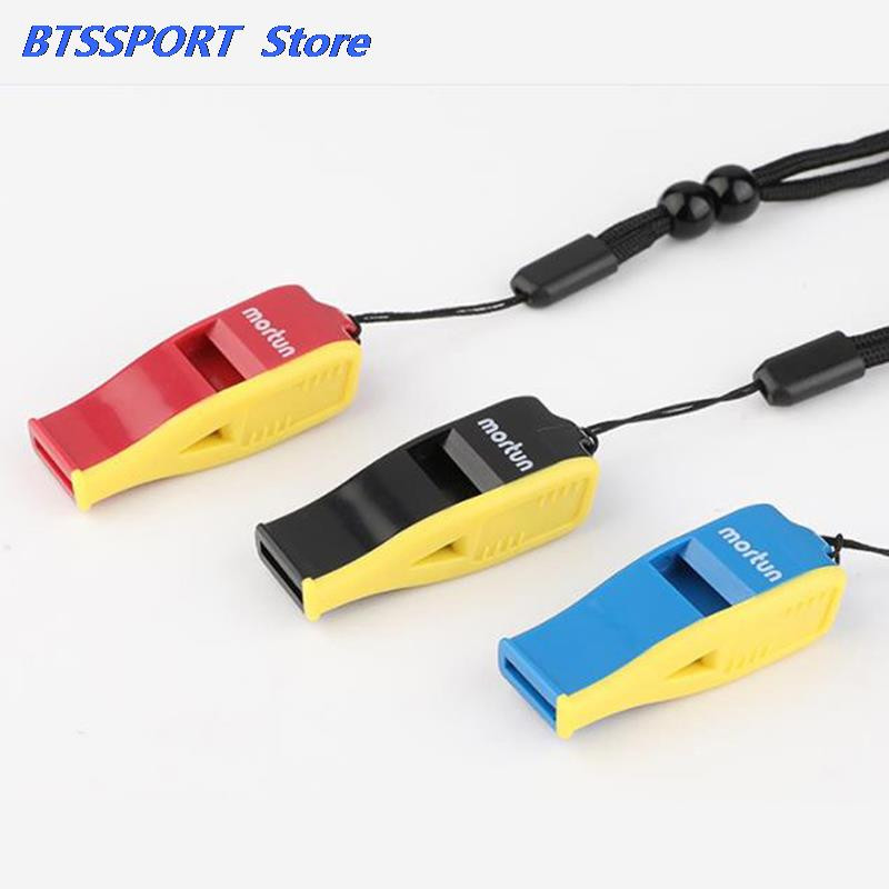 Sport nagy hangú síp Mag nélküli műanyag síp Professzionális futball kosárlabda játékvezetői síp kültéri sport játékvezetői síp