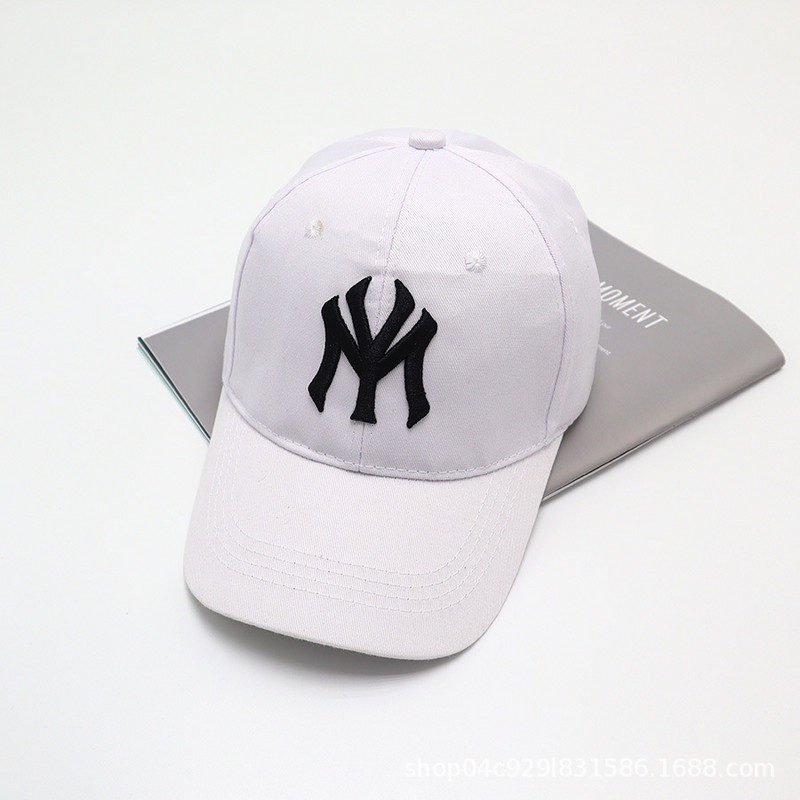 Proljeće ljeto Dječja bejzbolska kapa s vezom za slobodno vrijeme od sunca za dječake i djevojčice, dječja pamučna prozračna čvrsta podesiva kapa