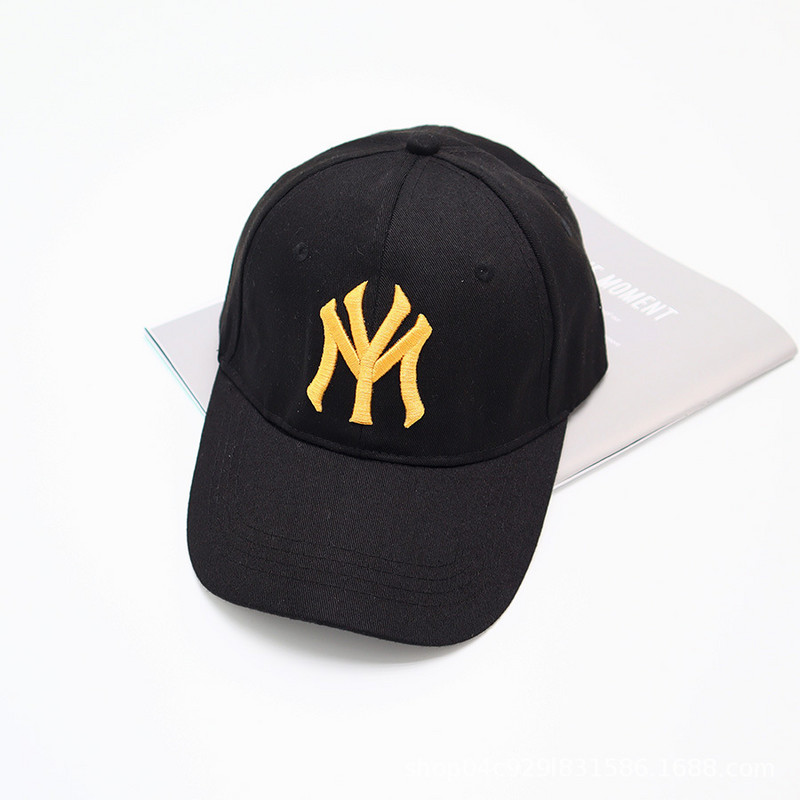 Proljeće ljeto Dječja bejzbolska kapa s vezom za slobodno vrijeme od sunca za dječake i djevojčice, dječja pamučna prozračna čvrsta podesiva kapa