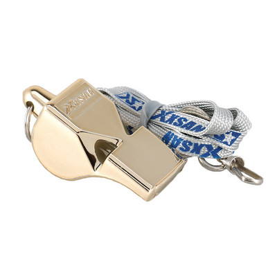 Sports Metal Whistle with Lanyard Game Ασφάλεια Έκτακτης ανάγκης OutdoorWhistle Προπόνηση Ποδόσφαιρο Ποδόσφαιρο Σχολή προπόνησης πάρτι μπάσκετ