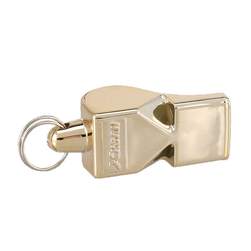 Sports Metal Whistle with Lanyard Game Ασφάλεια Έκτακτης ανάγκης OutdoorWhistle Προπόνηση Ποδόσφαιρο Ποδόσφαιρο Σχολή προπόνησης πάρτι μπάσκετ