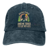 Bigfoot on tõeline ja ta proovis süüa minu perset pesapallimütsi Unisex Vintage Trucker Hat Reguleeritavad kauboi mütsid meestele naistele