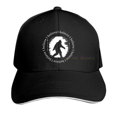 Bigfoot on tõeline ja ta proovis süüa minu perset pesapallimütsi Unisex Vintage Trucker Hat Reguleeritavad kauboi mütsid meestele naistele