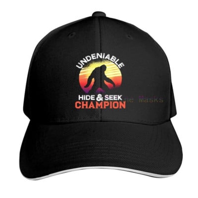 Bigfoot on tõeline ja ta proovis süüa minu perset pesapallimütsi Unisex Vintage Trucker Hat Reguleeritavad kauboi mütsid meestele naistele