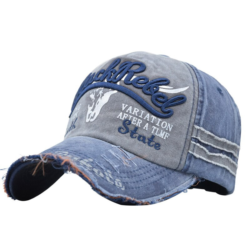 Evrfelan Fashion Deming καπέλο μπέιζμπολ Hip Hop Ανδρικό καπέλο με γράμμα Γυναικείο Καπέλο για υπαίθριο χώρο Μπαμπάς Casual Snapback Καπέλο