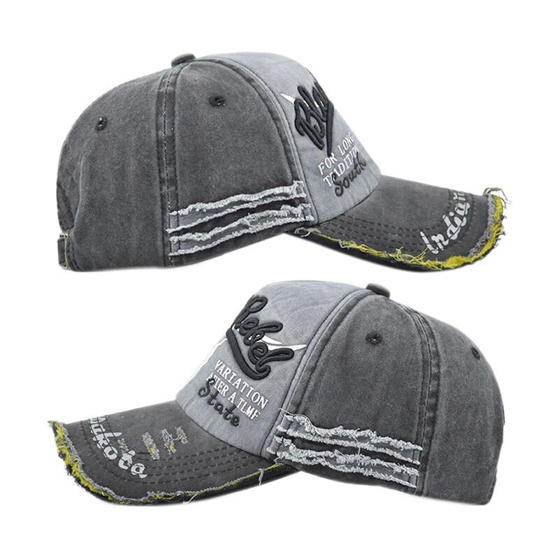 Evrfelan Fashion Deming καπέλο μπέιζμπολ Hip Hop Ανδρικό καπέλο με γράμμα Γυναικείο Καπέλο για υπαίθριο χώρο Μπαμπάς Casual Snapback Καπέλο