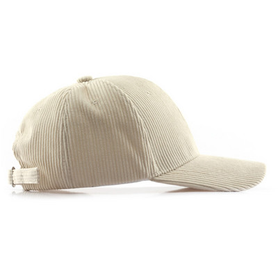 Corduroy pesapallimüts meestele, naiste Trucker Cap, Unisex vintage pesapallimüts välitingimustes reguleeritav hip-hop Gorras Snapback