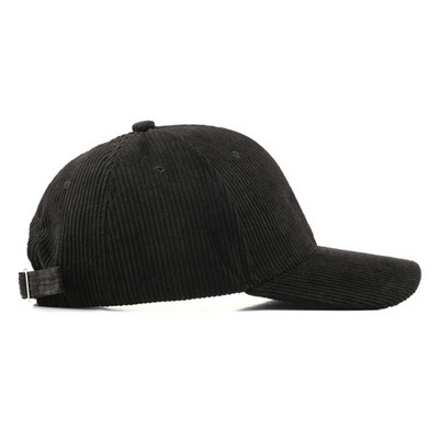 Corduroy pesapallimüts meestele, naiste Trucker Cap, Unisex vintage pesapallimüts välitingimustes reguleeritav hip-hop Gorras Snapback