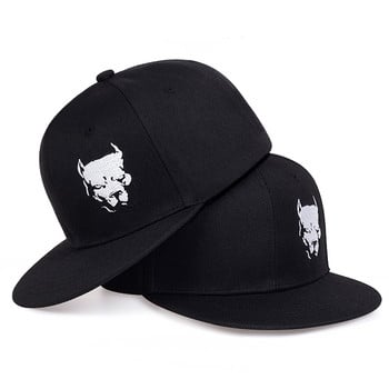 Нова мода за мъже, жени Pitbull Dog Baseball Caps for Hip Hop Cotton Trucker Caps Bone Dad Hat Adjustable snapback hats gorras