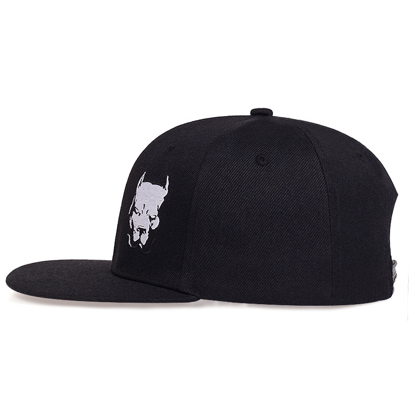 Új divat férfi női Pitbull kutya baseball sapka hip-hop pamut kamionos sapkákhoz Bone apa sapka Állítható snapback sapkák gorras