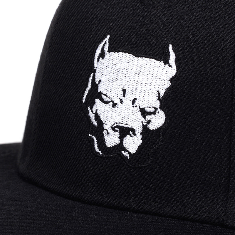 Új divat férfi női Pitbull kutya baseball sapka hip-hop pamut kamionos sapkákhoz Bone apa sapka Állítható snapback sapkák gorras