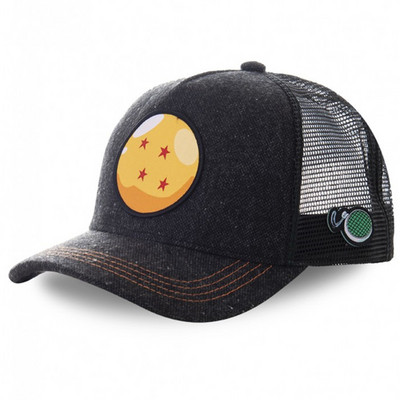 Új márka DRAGON BALL Animáció Minden stílus Snapback Pamut Baseballsapka Férfi Női Hip Hop Apa Mesh Hat Trucker Hat