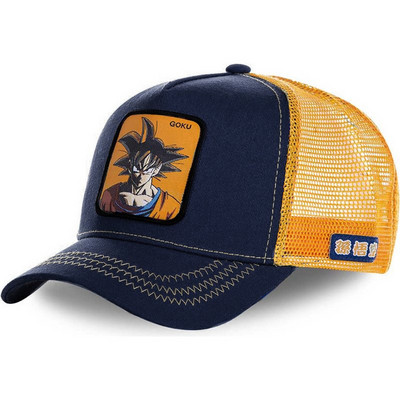 Új márka DRAGON BALL Animáció Minden stílus Snapback Pamut Baseballsapka Férfi Női Hip Hop Apa Mesh Hat Trucker Hat