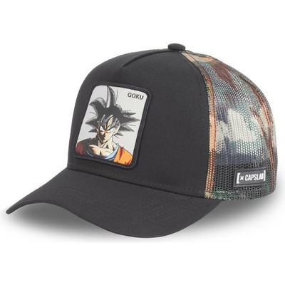 Új márka DRAGON BALL Animáció Minden stílus Snapback Pamut Baseballsapka Férfi Női Hip Hop Apa Mesh Hat Trucker Hat