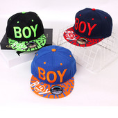 Fiú betűvel hímzett Hip Hop sapka Uniszex gyerek Snapback sapka gyerek baseball sapka napsapka lányoknak táncolni
