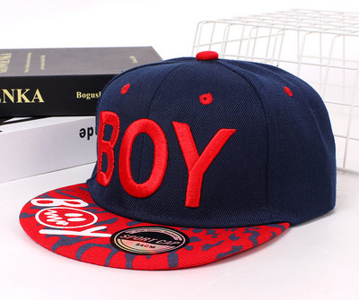 Fiú betűvel hímzett Hip Hop sapka Uniszex gyerek Snapback sapka gyerek baseball sapka napsapka lányoknak táncolni