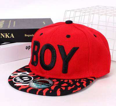 Fiú betűvel hímzett Hip Hop sapka Uniszex gyerek Snapback sapka gyerek baseball sapka napsapka lányoknak táncolni