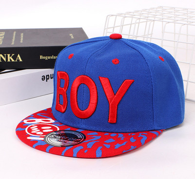 Fiú betűvel hímzett Hip Hop sapka Uniszex gyerek Snapback sapka gyerek baseball sapka napsapka lányoknak táncolni